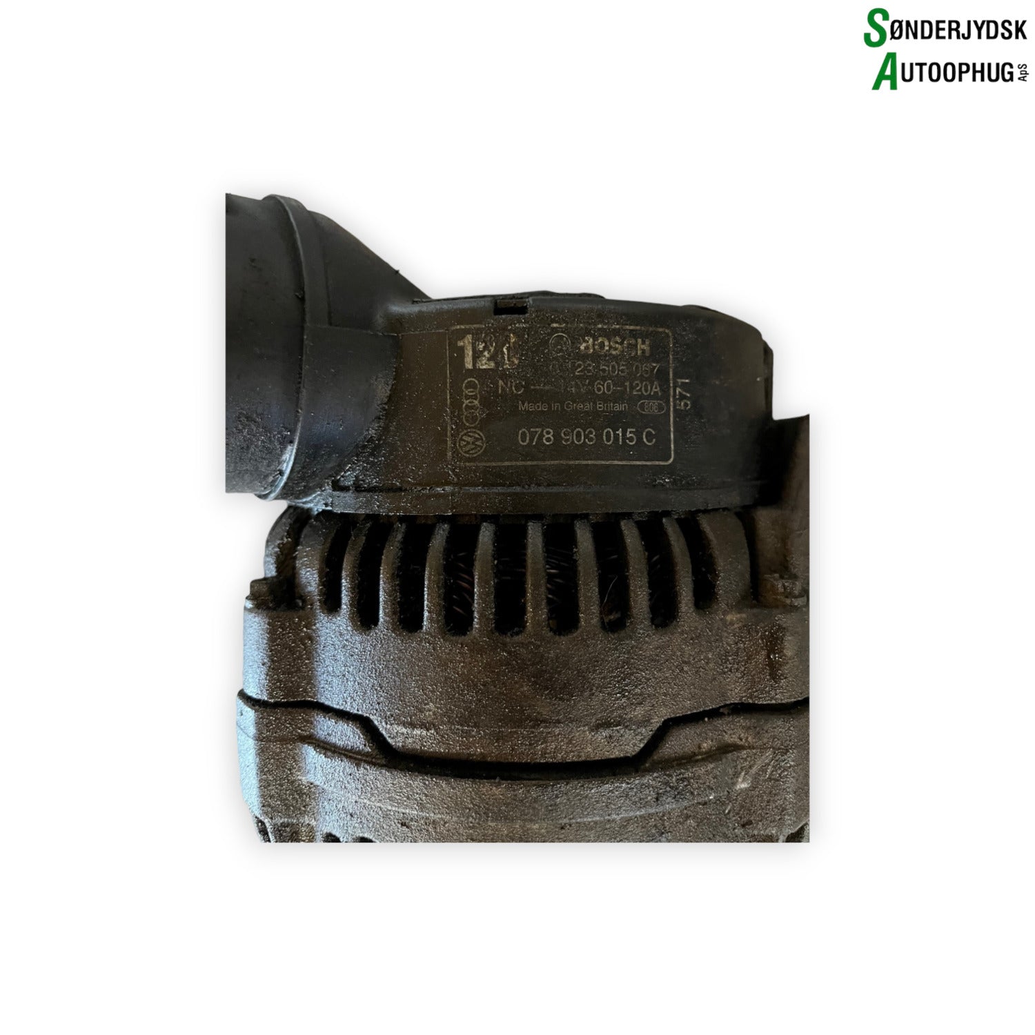 Audi A6 Generator Med OEM Nr. 078903015C Fra Audi Ophugger