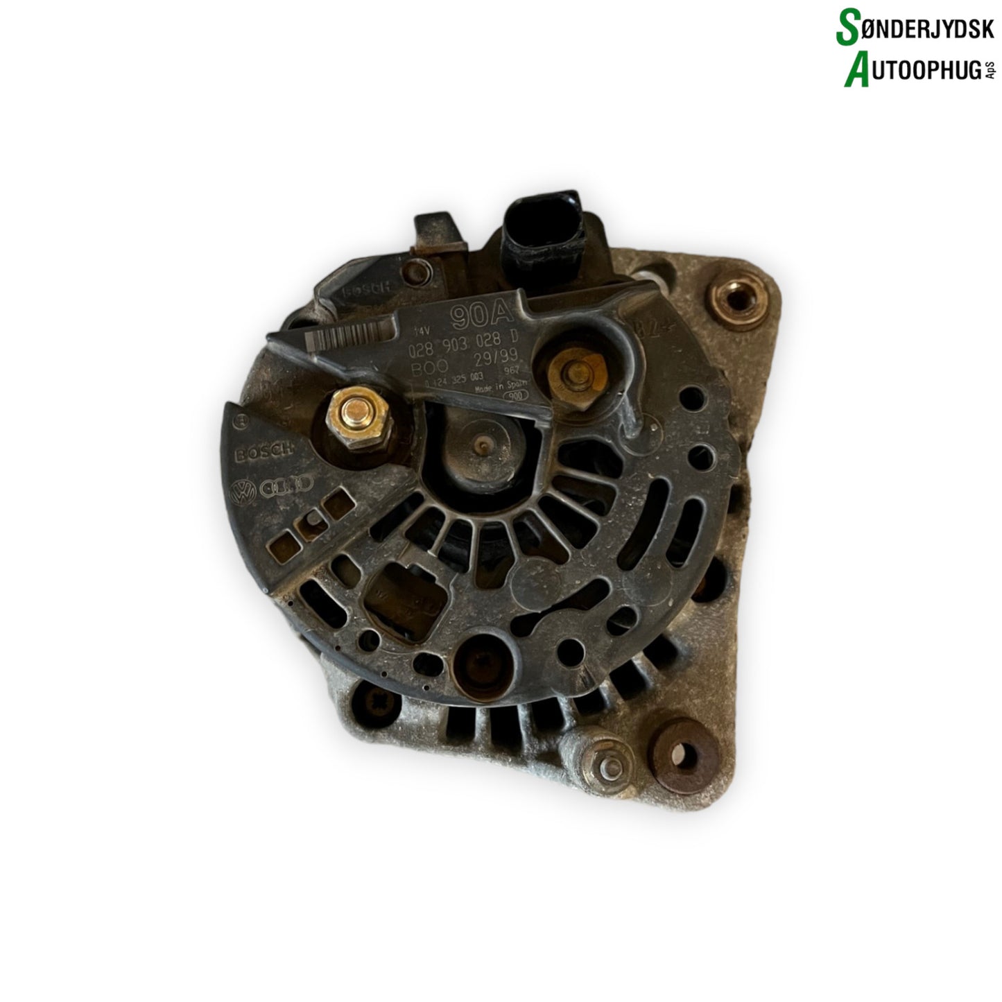 VW Golf 4 1J Generator Med OEM Nr. 028903028D Fra VW Ophugger