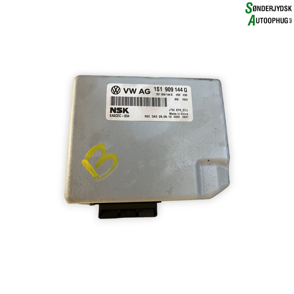 Skoda Citigo Ratstamme M/El-Servo Med OEM Nr. 1S1909144G Fra Skoda Ophugger