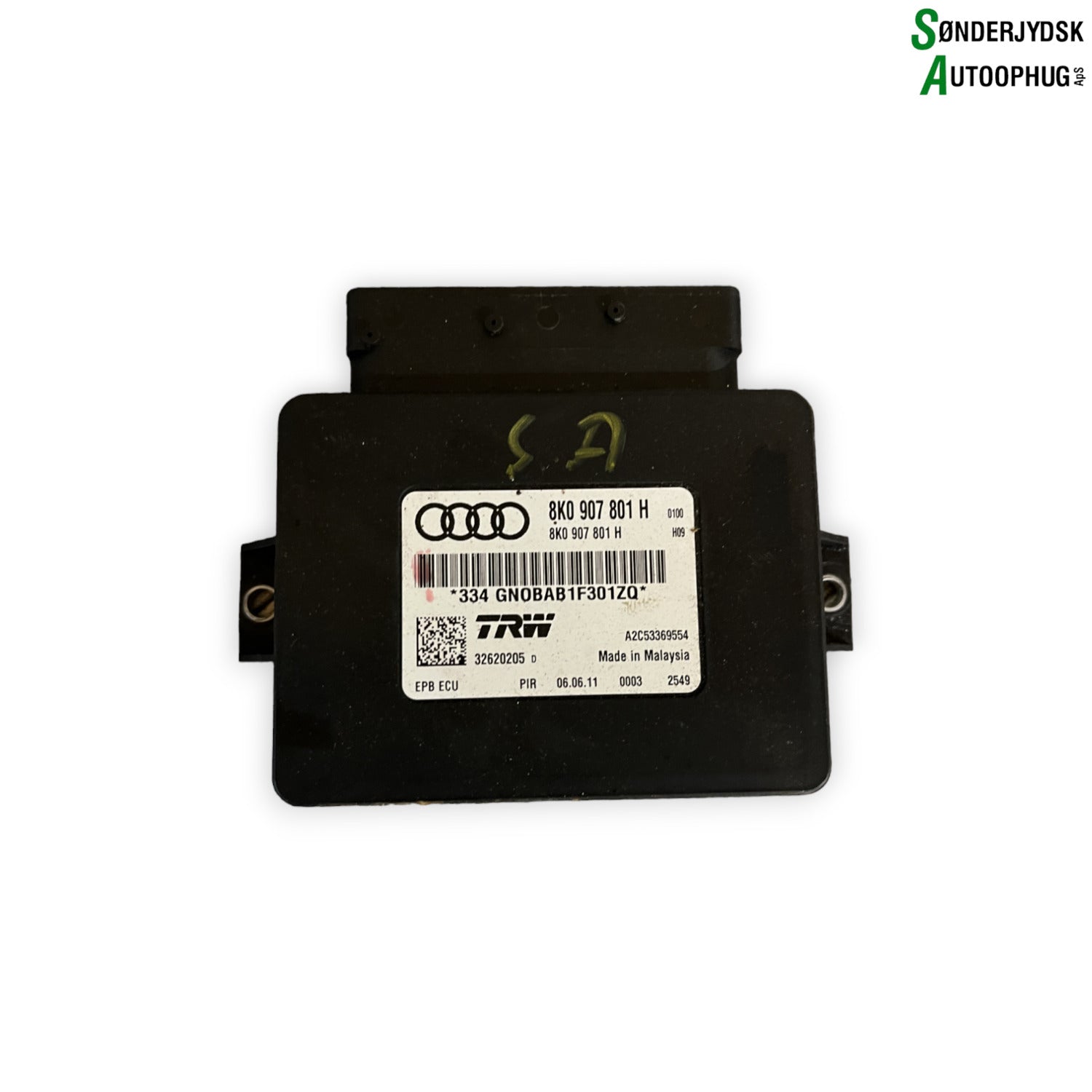 Audi A4 8K Relæ Diverse Med OEM Nr. 8K0907801H Fra Audi Ophugger