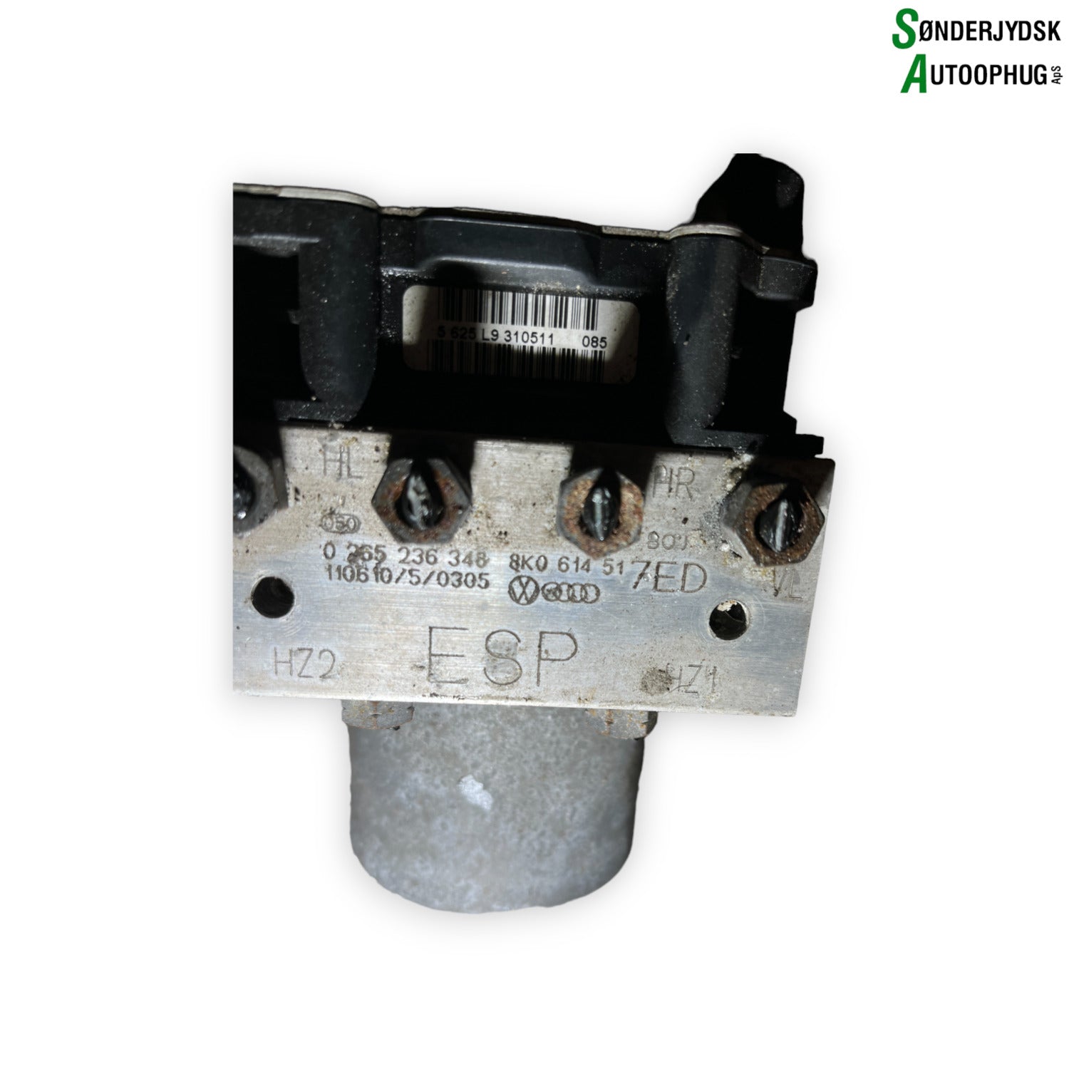 Audi A4 ABS Pumpe Med OEM Nr. 0265236348 Fra Audi Ophugger