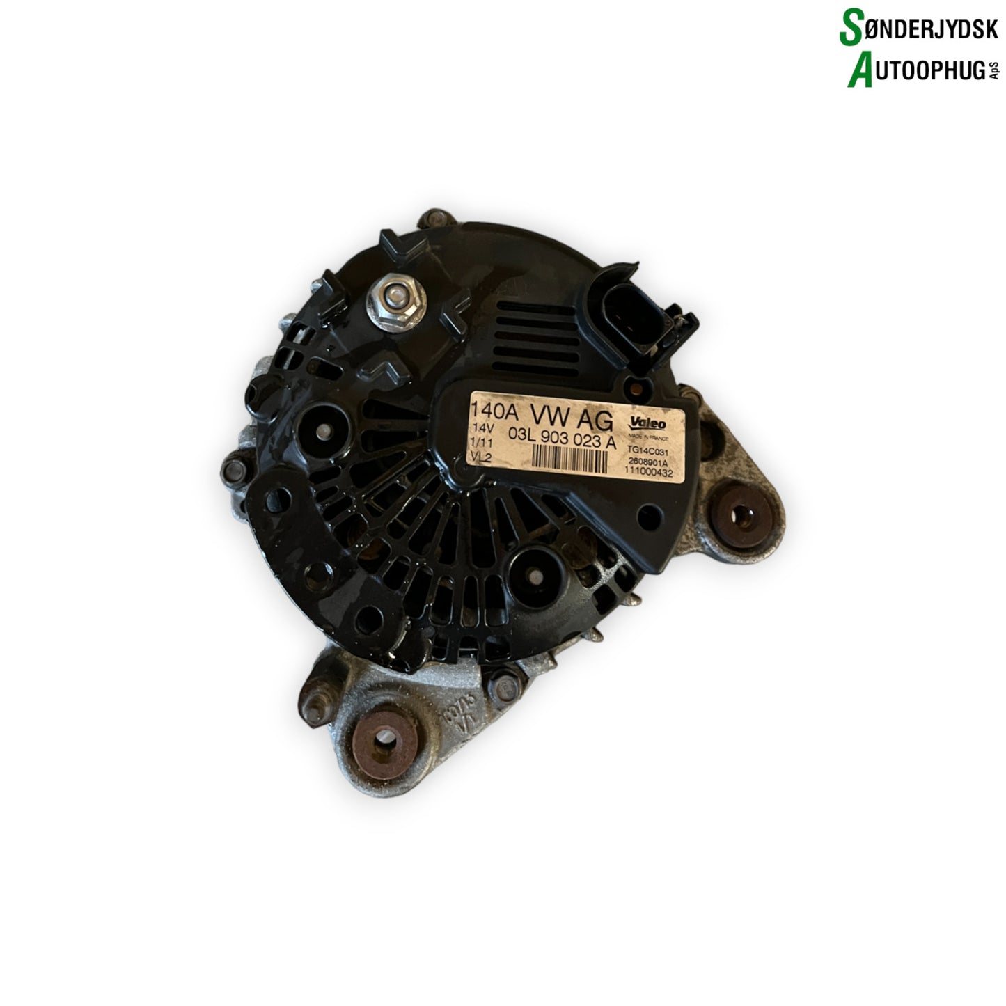 VW Polo 6R Generator Med OEM Nr. 03L903023 Fra VW Ophugger