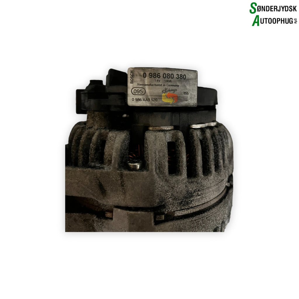 Opel Vectra C Generator Med OEM Nr. 0986080380 Fra Opel Ophugger