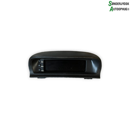 Peugeot 307 Radio, Multi Display Med OEM Nr. 96604685XT Fra Peugeot Ophugger