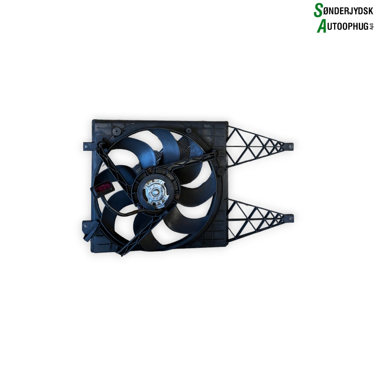 Skoda Fabia Kølerblæser El Med OEM Nr. 6Q0121253R Fra Skoda Ophugger