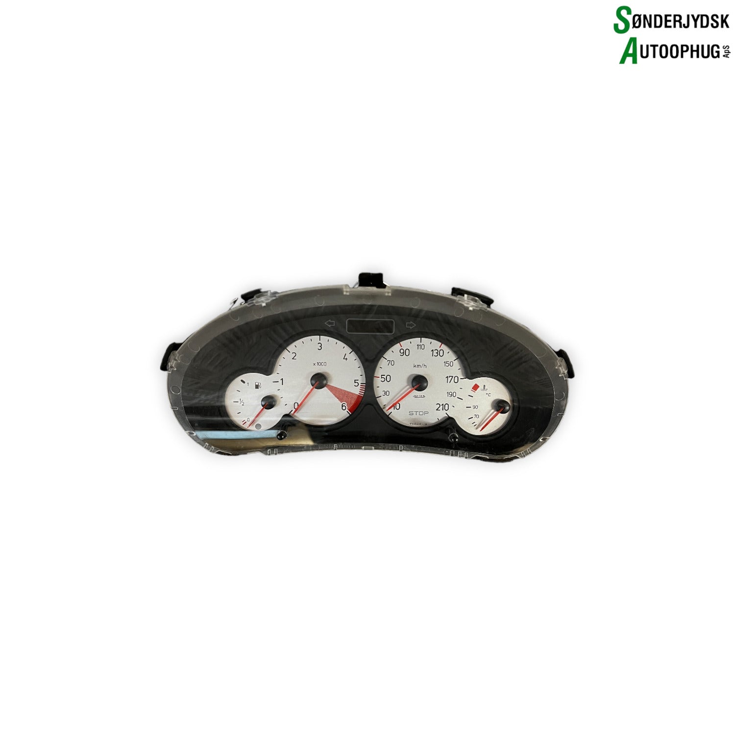 Peugeot 206 Speedometer - Instrument Med OEM Nr. 9656696280 Fra Peugeot Ophugger