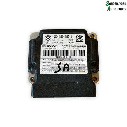 Seat Mii Airbag Elboks Med OEM Nr. 1S0959655B Fra Seat Ophugger