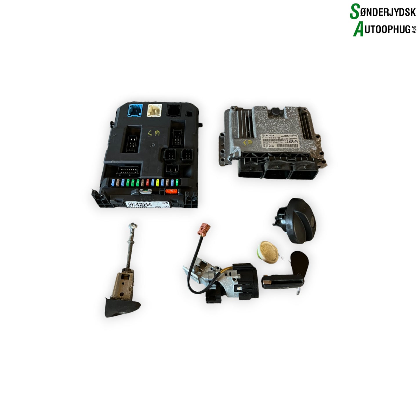 Citroen C3 Picasso Motorstyring - Motorstyreboks - Injection Elboks Med OEM Nr. 9805947680 Fra Citroen Ophugger