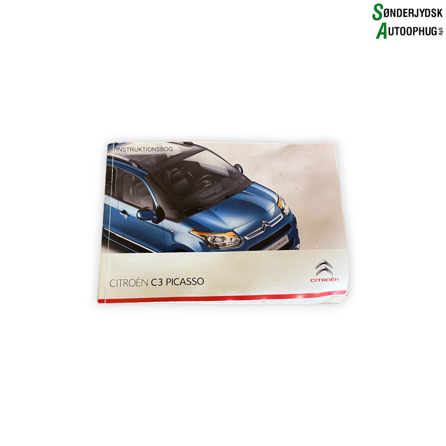 Citroen C3 Picasso Instruktionsbog Med OEM Nr. DANSK Fra Citroen Ophugger