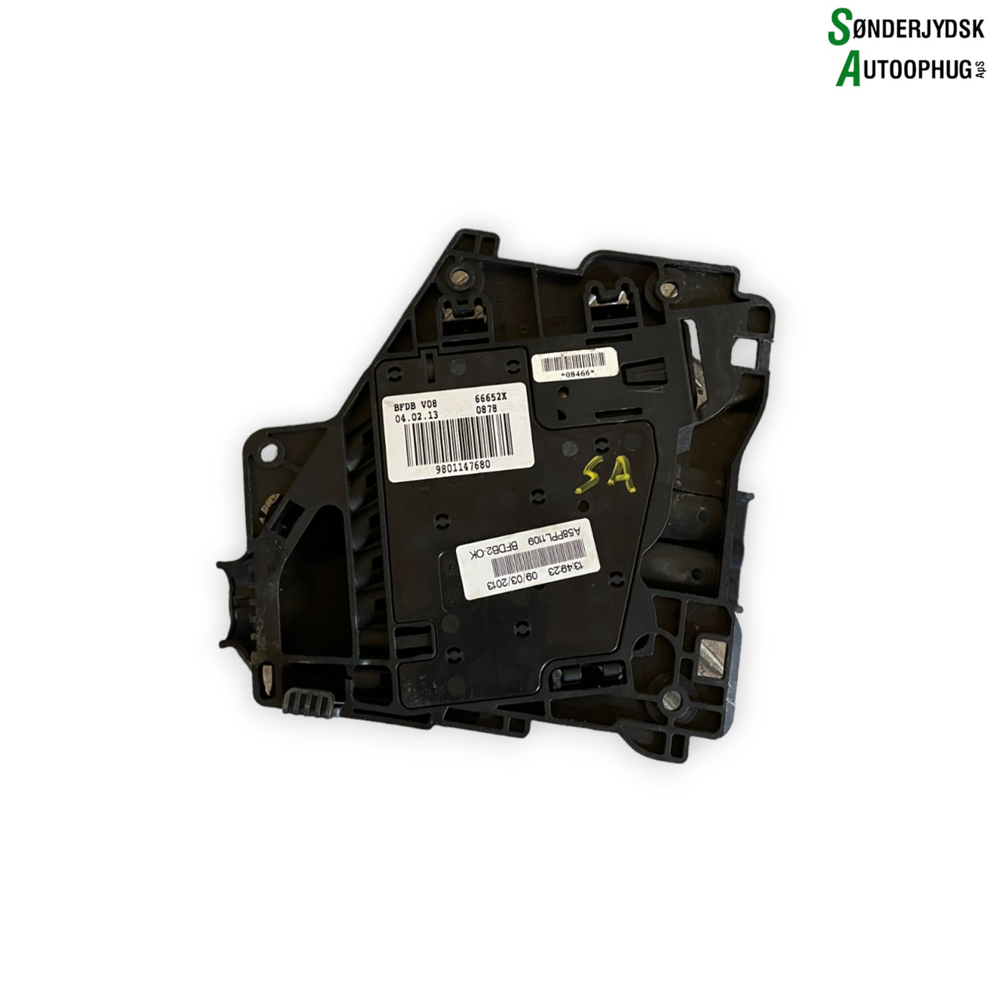 Citroen C3 Picasso Sikring For Driftsbatteri Med OEM Nr. 9801147680 Fra Citroen Ophugger