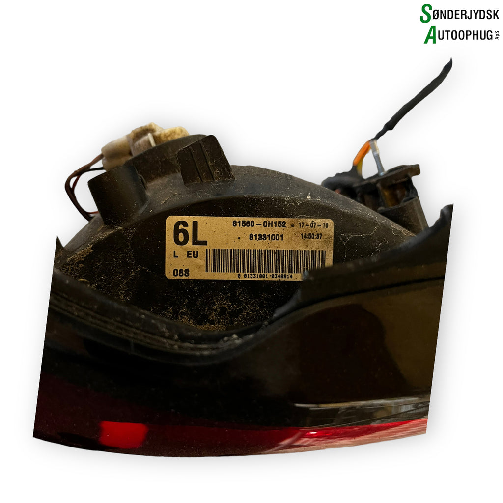 Citroen C1 Baglygte Med OEM Nr. 0813310010348814 Fra Citroen Ophugger