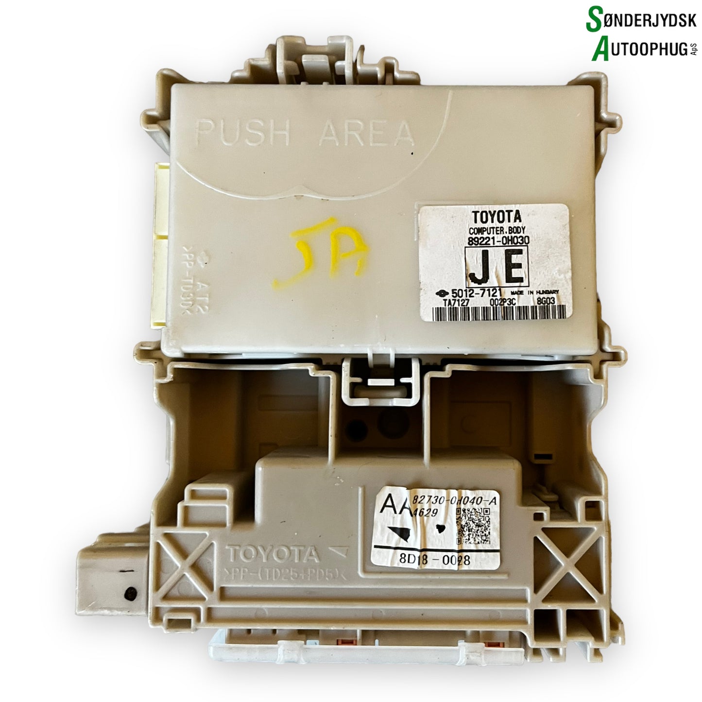 Citroen C1 Motorstyring - Motorstyreboks - Injection Elboks Med OEM Nr. 0261S19306 Fra Citroen Ophugger