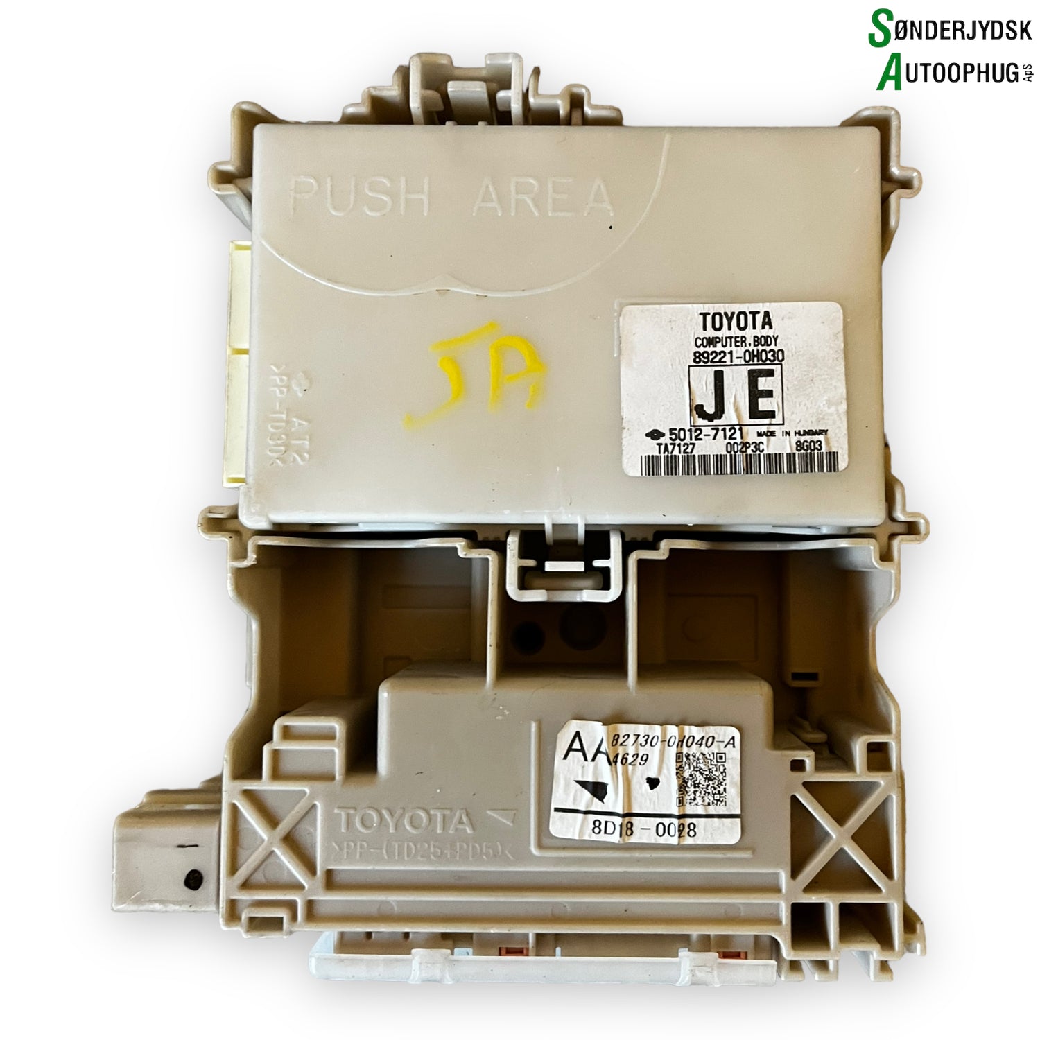 Citroen C1 Motorstyring - Motorstyreboks - Injection Elboks Med OEM Nr. 0261S19306 Fra Citroen Ophugger