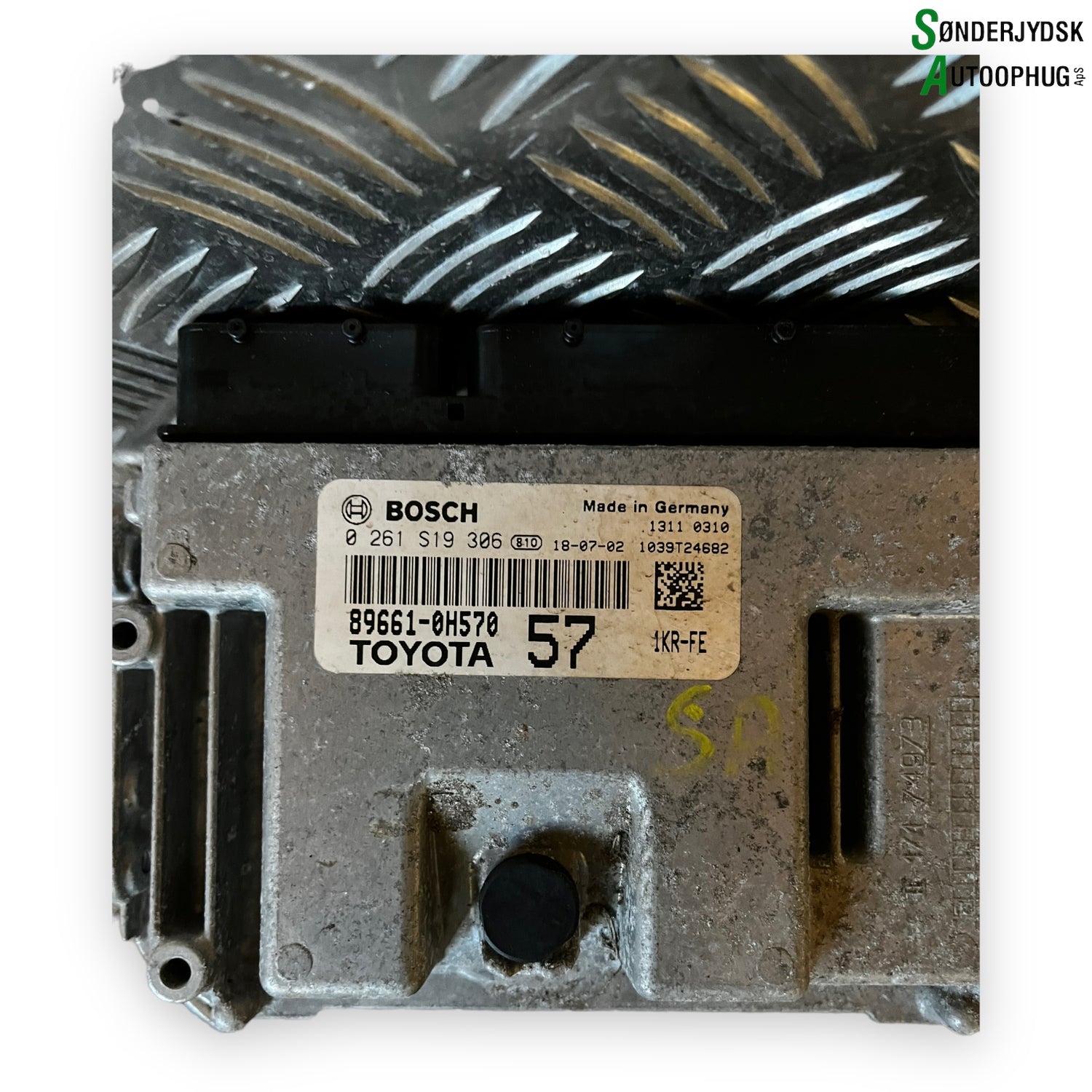 Citroen C1 Motorstyring - Motorstyreboks - Injection Elboks Med OEM Nr. 0261S19306 Fra Citroen Ophugger