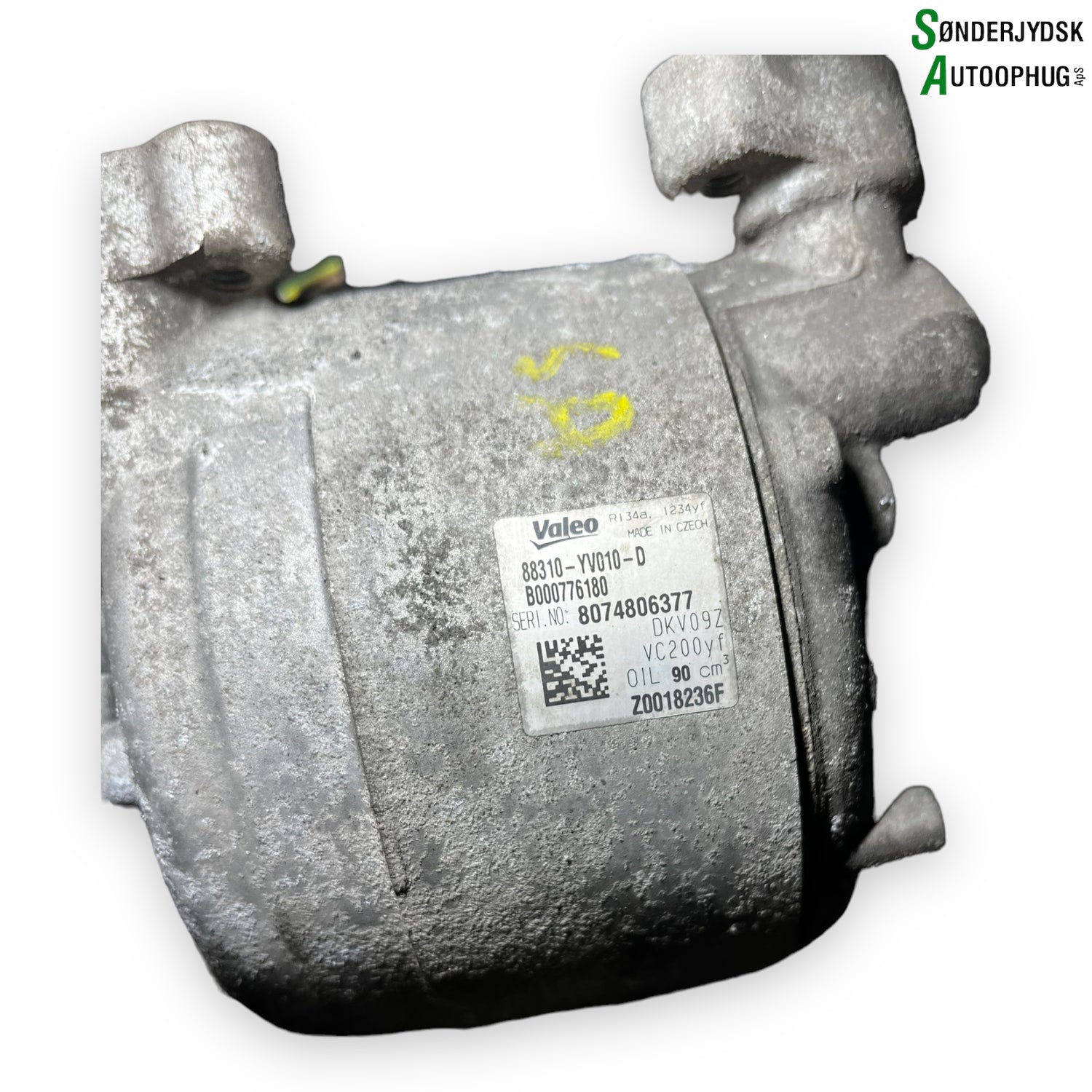 Citroen C1 Aircondition Pumpe Med OEM Nr. 88310YV010D Fra Citroen Ophugger