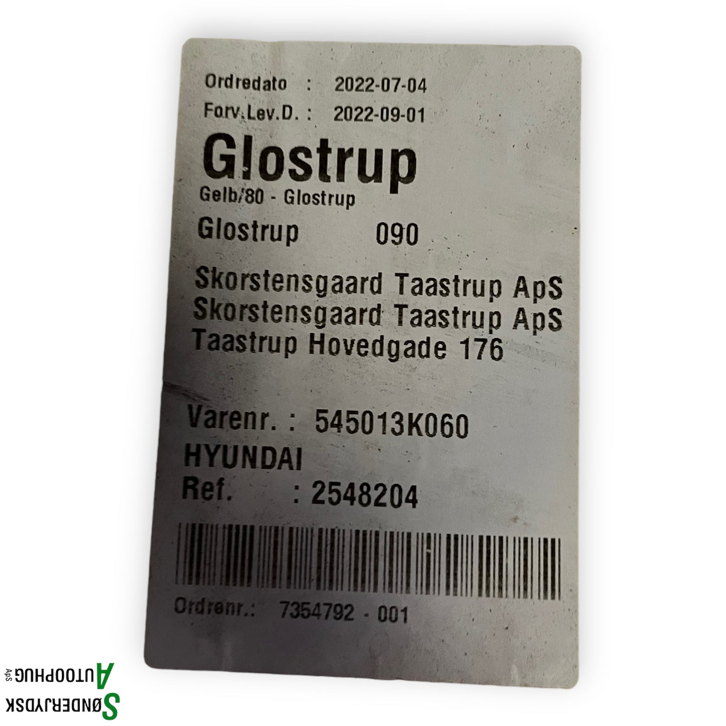 Hyundai Sonata Bærearm Bag Ens Med OEM Nr. 545013K060 Fra Hyundai Ophugger