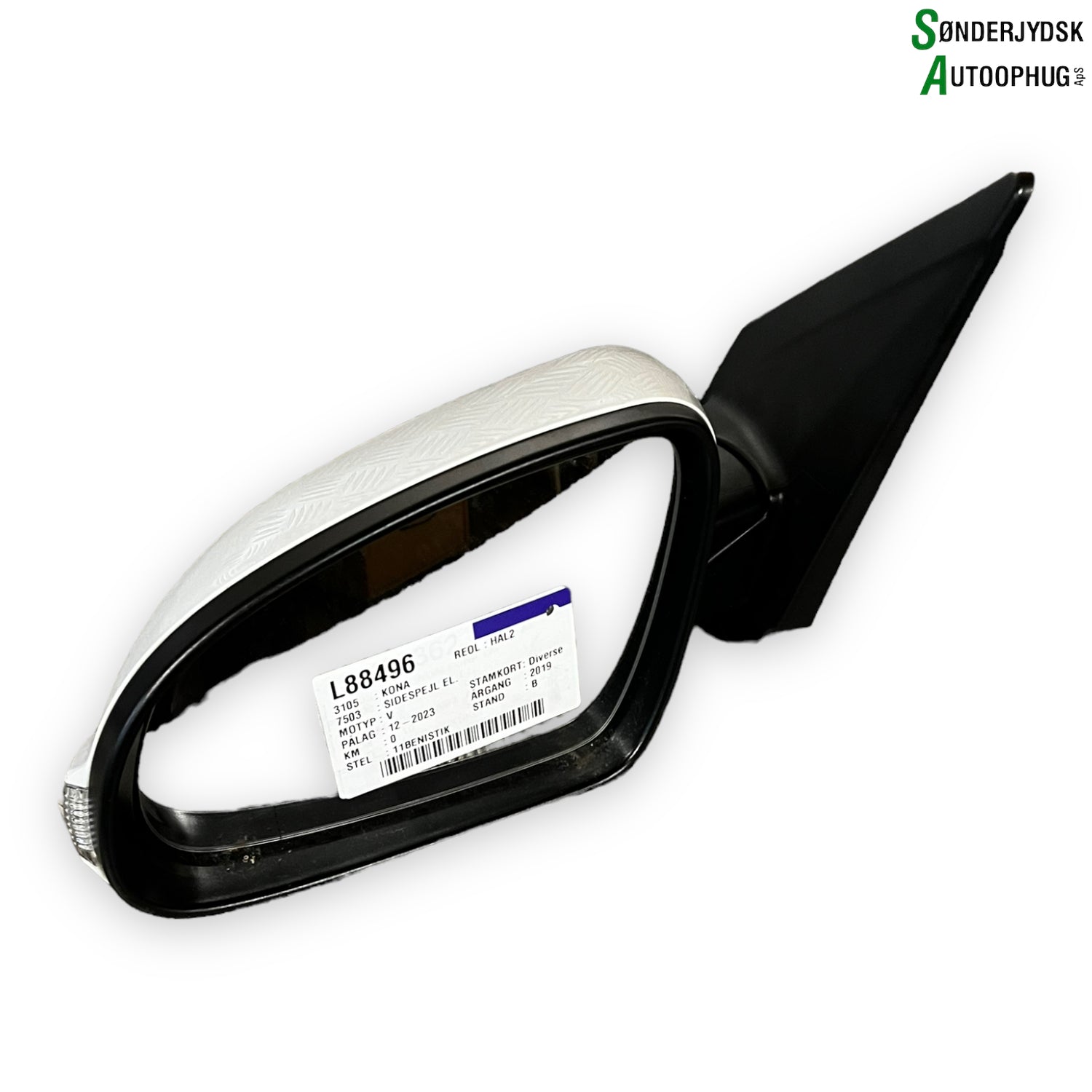 Hyundai Kona Sidespejl Med OEM Nr. Ophugger Fra Hyundai Ophugger