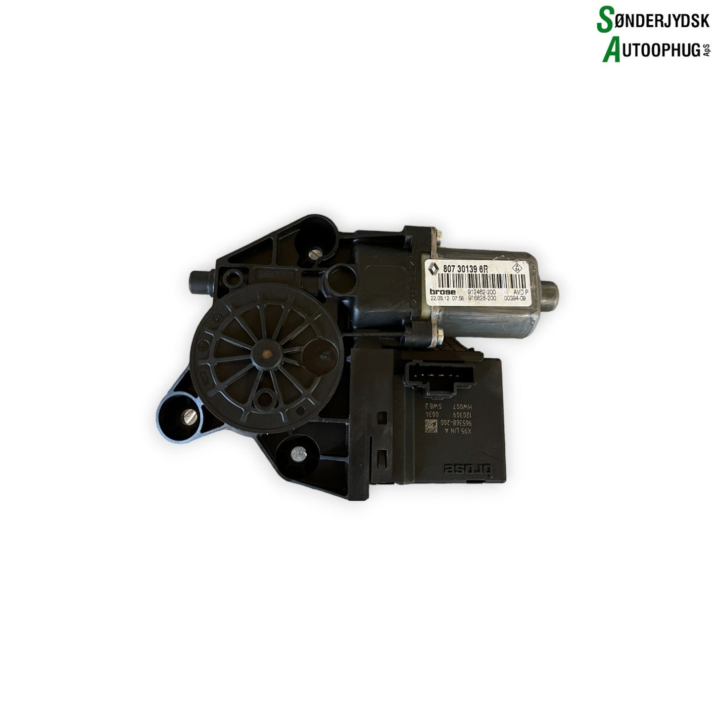 Renault Megane 3 Rudemotor - Rudehejs Med OEM Nr. 807301396R Fra Renault Ophugger