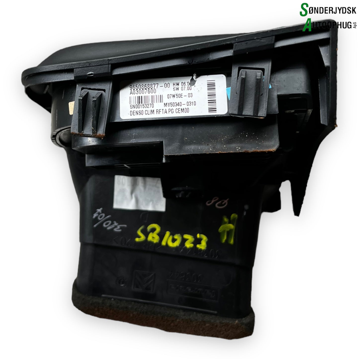 Citroen C4 Grand Picasso Varmeregulering Med OEM Nr. 965086887700 Fra Citroen Ophugger