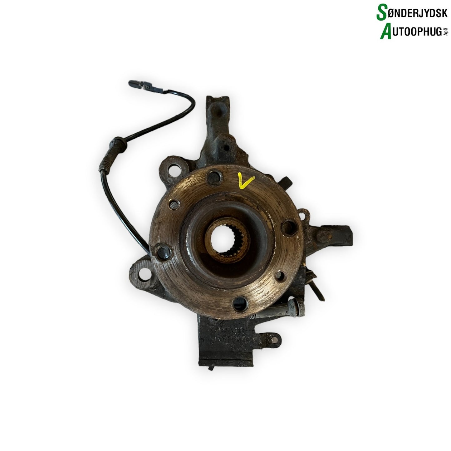 Renault Clio 4 Spindel For V Med OEM Nr. 400153153R Fra Renault Ophugger