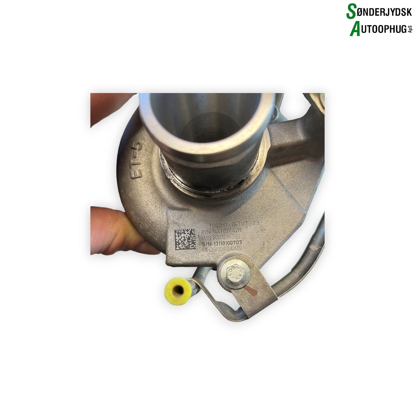 Renault Clio 4 Turbolader Med OEM Nr. 8201234380 Fra Renault Ophugger