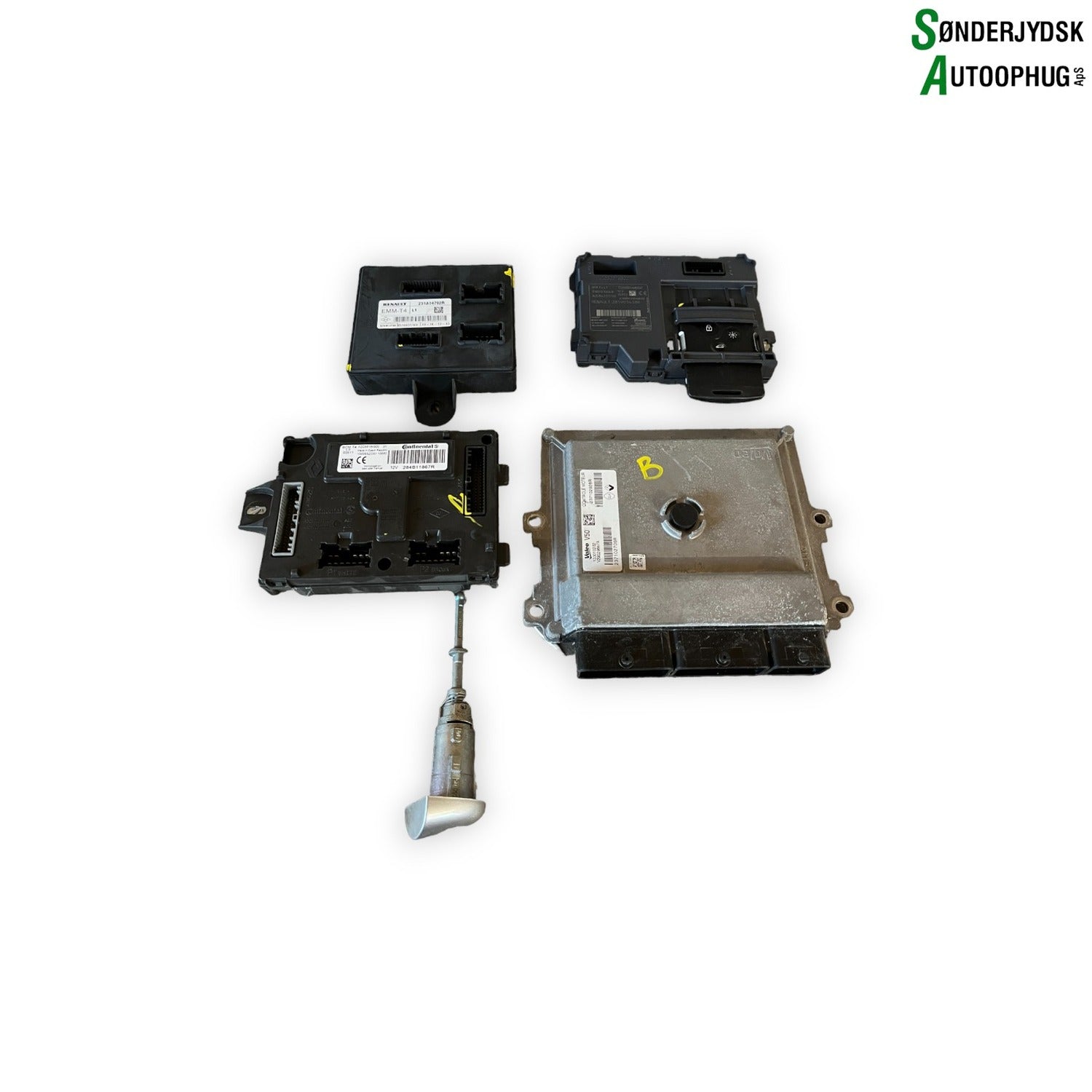 Renault Clio 4 Motorstyring - Motorstyreboks - Injection Elboks Med OEM Nr. 237102928R Fra Renault Ophugger