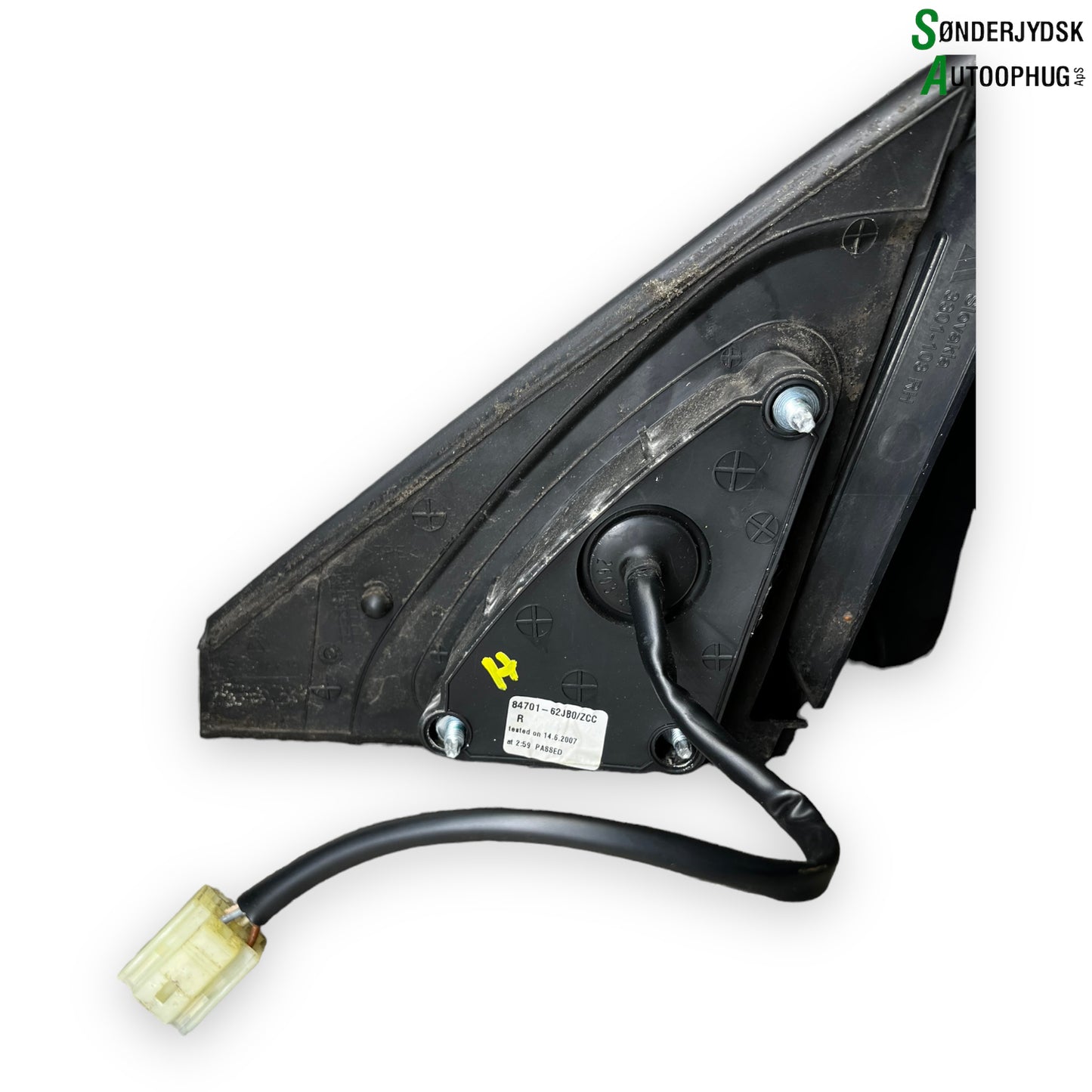 Suzuki Swift Sidespejl Med OEM Nr. 8470262JB0ZCC Fra Suzuki Ophugger