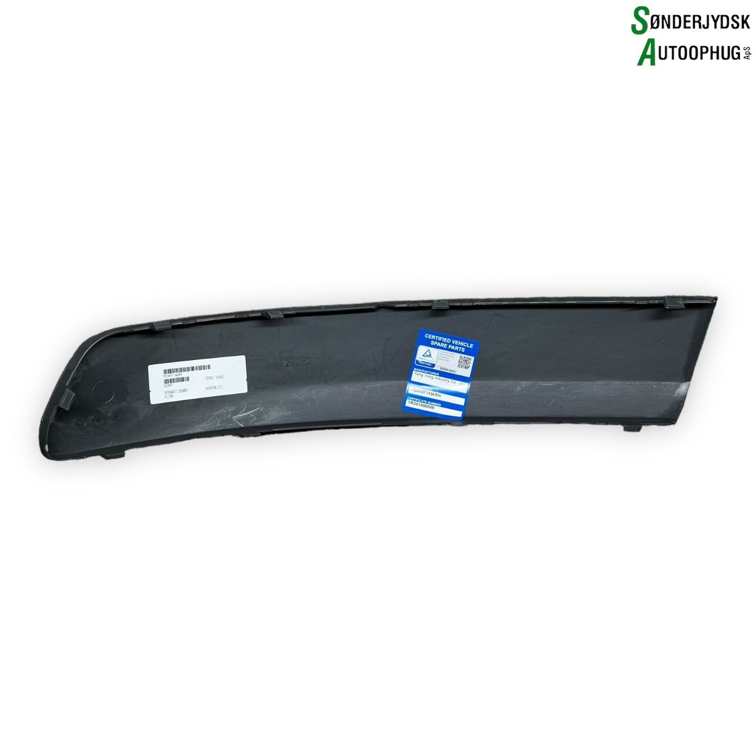 VW Transporter T5 Bagkofanger Dækliste Med OEM Nr. 9568922 Fra VW Ophugger