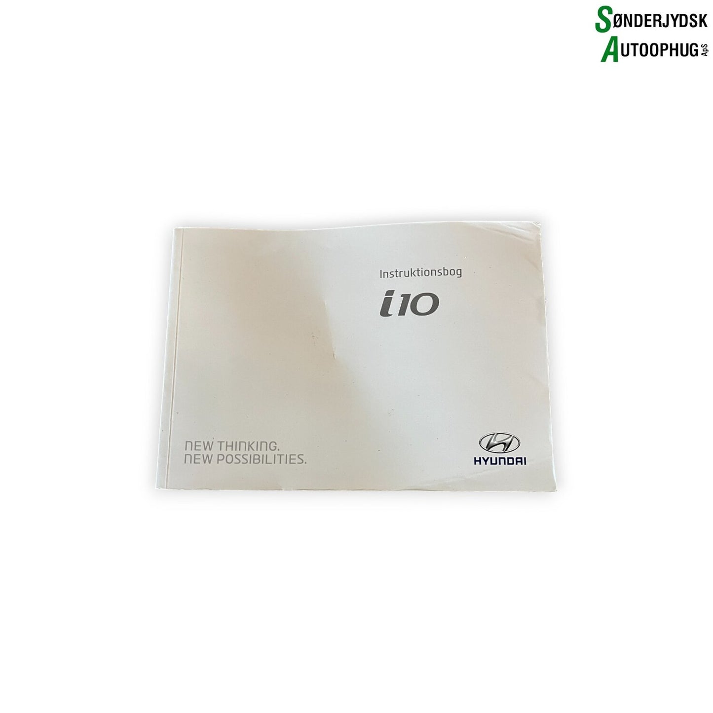 Hyundai I10 Instruktionsbog Med OEM Nr. DANSK Fra Hyundai Ophugger