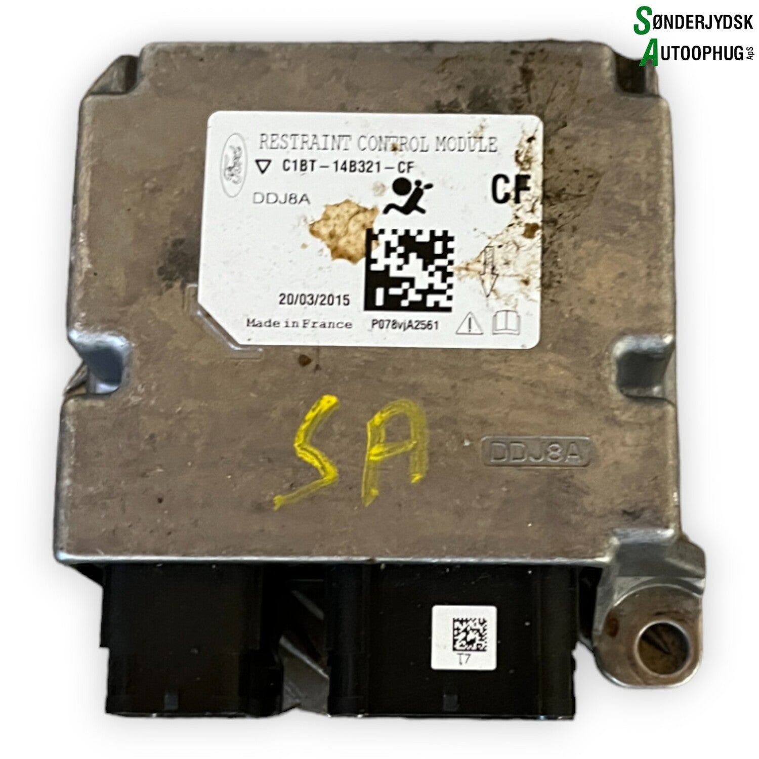 Ford Fiesta 7 Airbag Elboks Med OEM Nr. C1BT14B321CF Fra Ford Ophugger