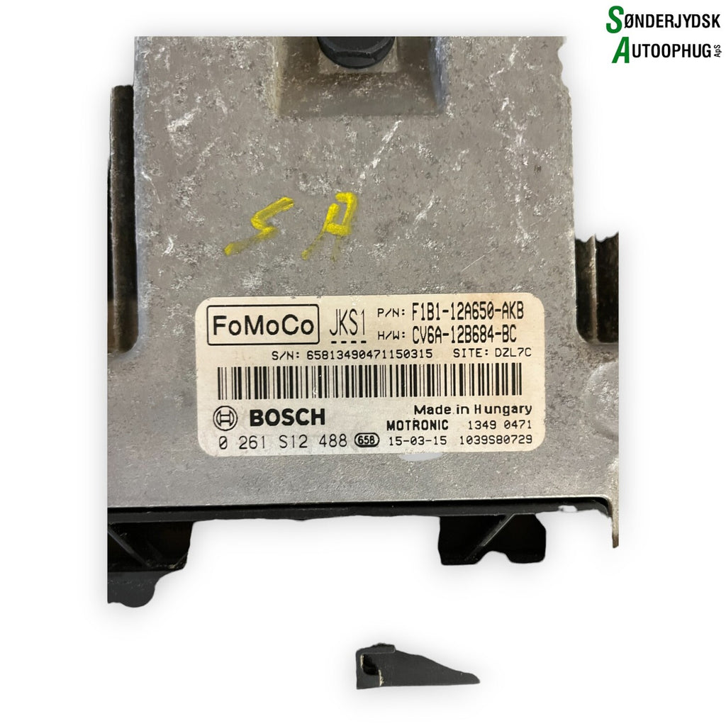 Ford Fiesta 7 Motorstyring - Motorstyreboks - Injection Elboks Med OEM Nr. 0261S12488 Fra Ford Ophugger
