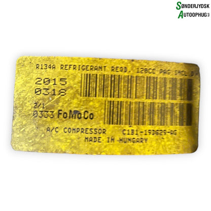 Ford Fiesta 7 Aircondition Pumpe Med OEM Nr. C1B119D629AG Fra Ford Ophugger