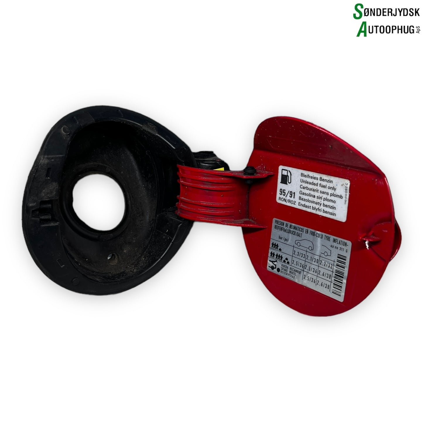 Seat Ibiza 6J Benzinklap / Tankklap Med OEM Nr. 6J3809905D Fra Seat Ophugger