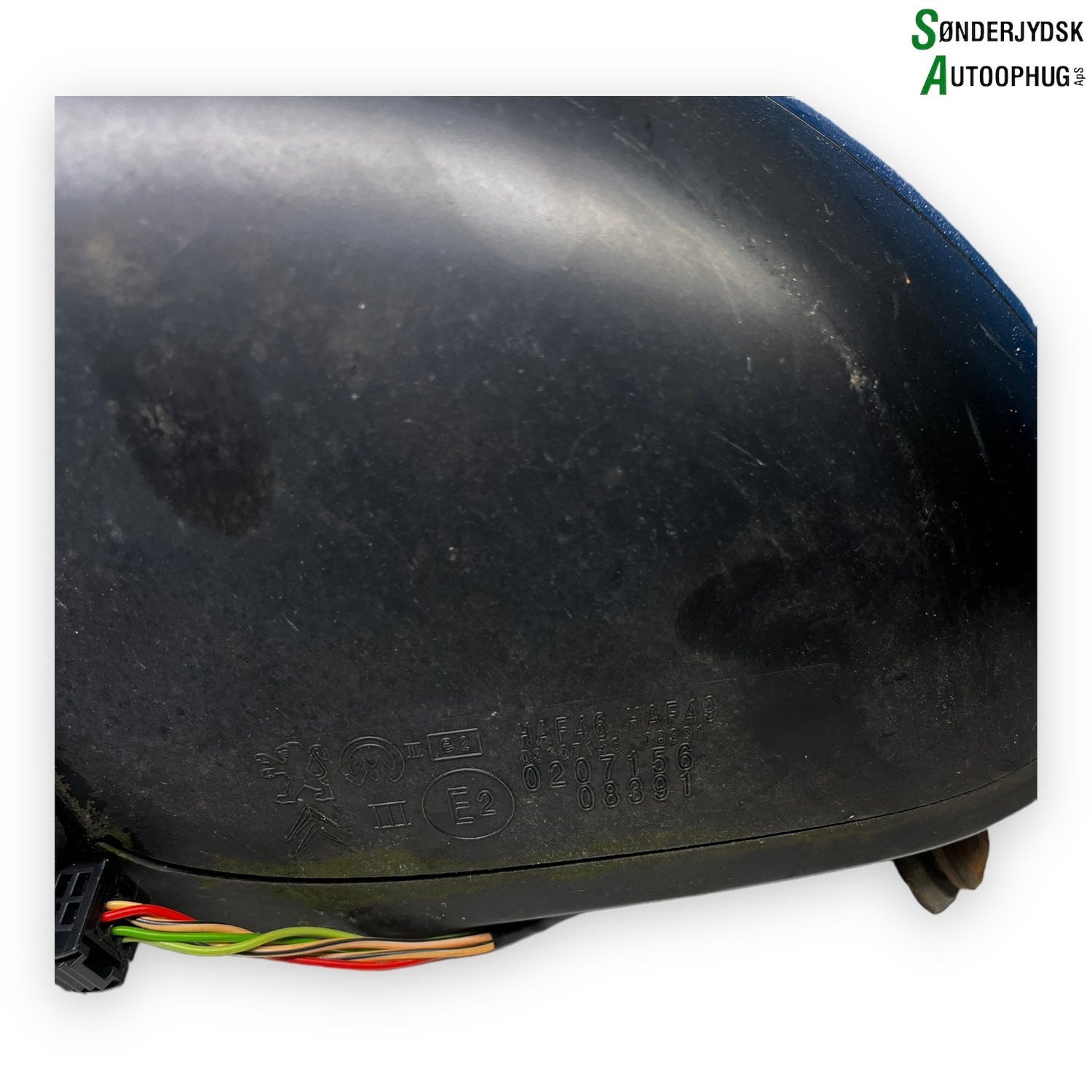 Citroen C3 II Sidespejl Med OEM Nr. 0207156 Fra Citroen Ophugger