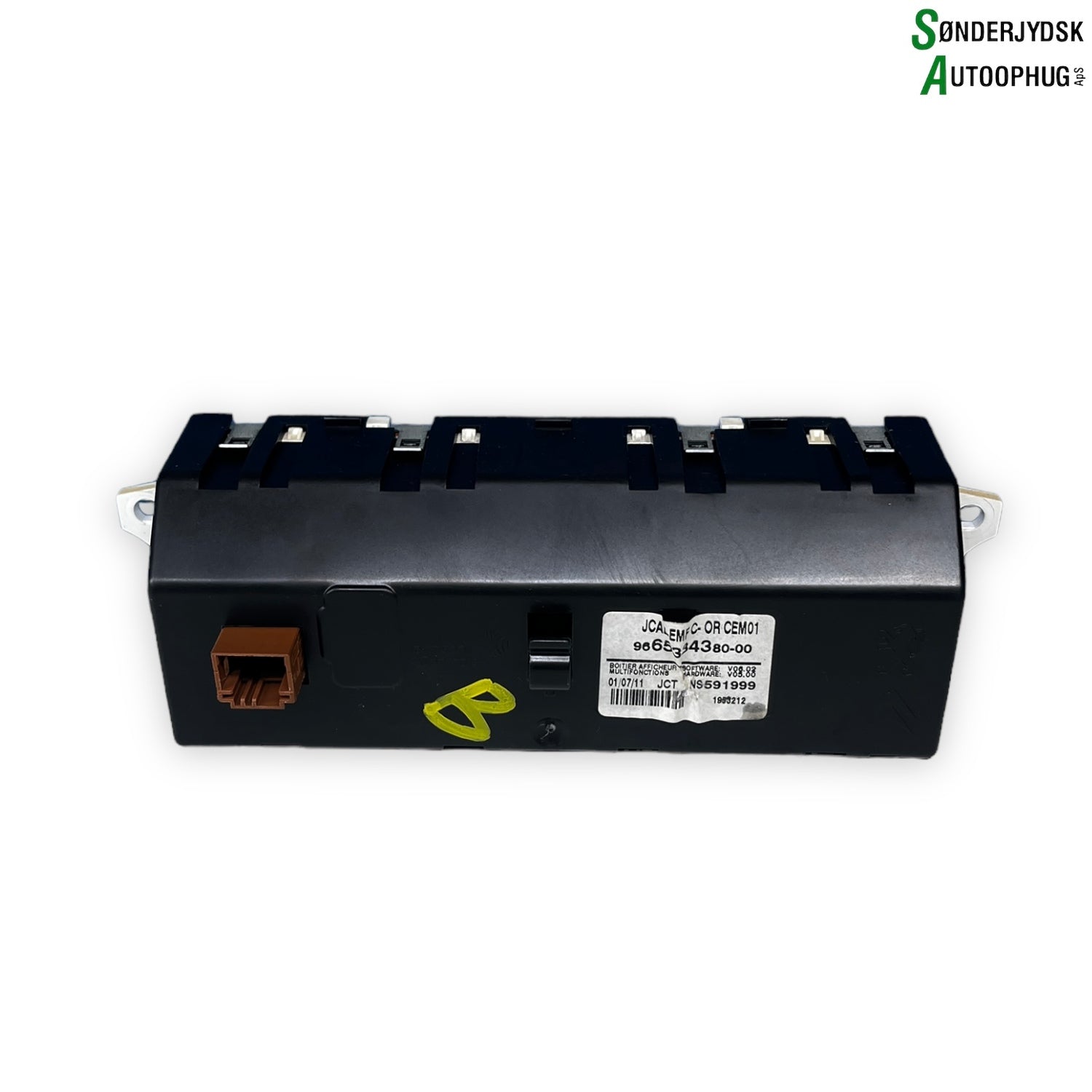 Peugeot 508 Radio, Multi Display Med OEM Nr. 966533438000 Fra Peugeot Ophugger