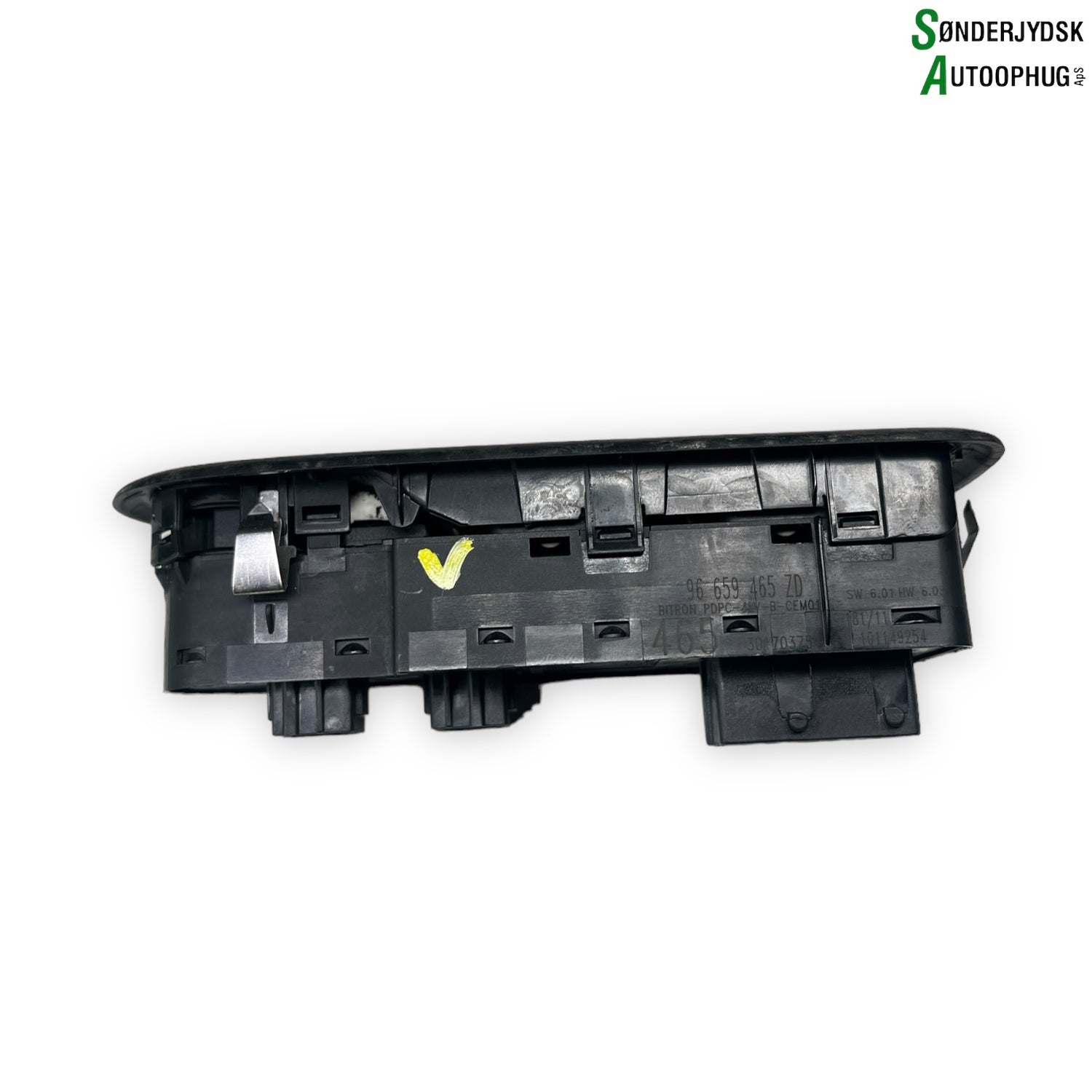 Peugeot 508 Kontakt Rudehejs Med OEM Nr. 96659465ZD Fra Peugeot Ophugger