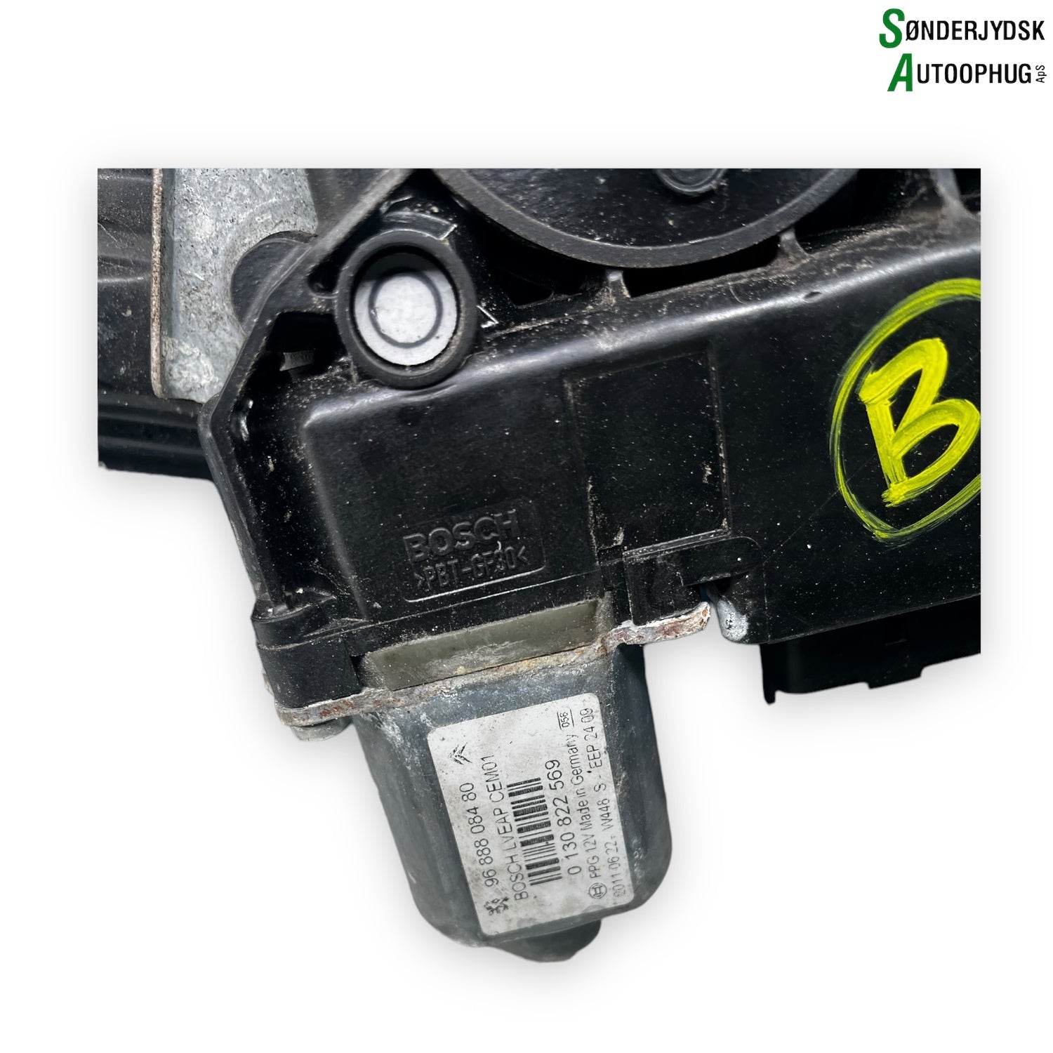 Peugeot 508 Rudemotor - Rudehejs Med OEM Nr. 9686441380 Fra Peugeot Ophugger
