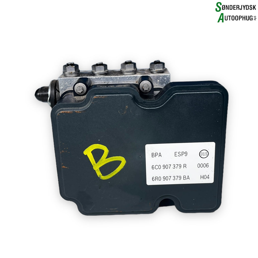 Skoda Fabia ABS Pumpe Med OEM Nr. 6R0907379BA Fra Skoda Ophugger
