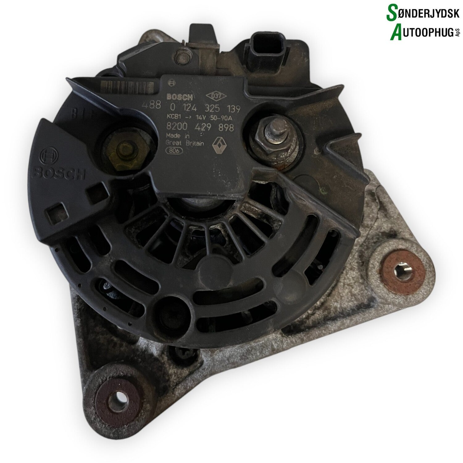 Renault Modus Generator Med OEM Nr. 0124325139 Fra Renault Ophugger