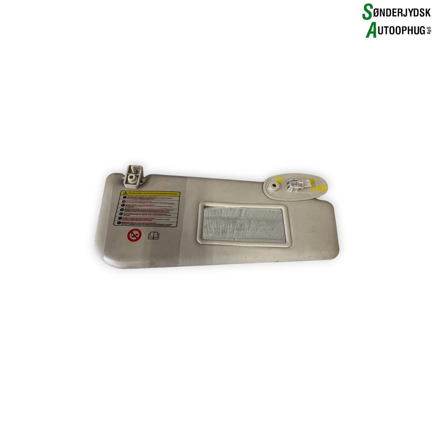 Fiat Grande Punto Solskærm Med OEM Nr. GRÅ Fra Fiat Ophugger