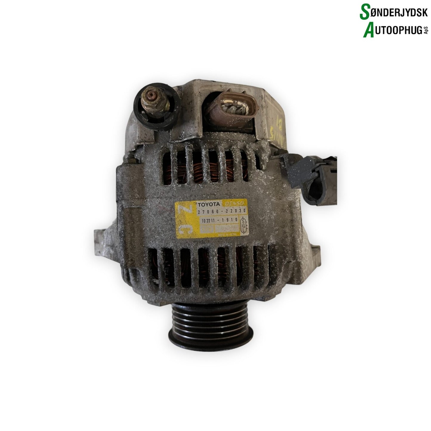 Toyota Corolla E12 Generator Med OEM Nr. 2706022030 Fra Toyota Ophugger