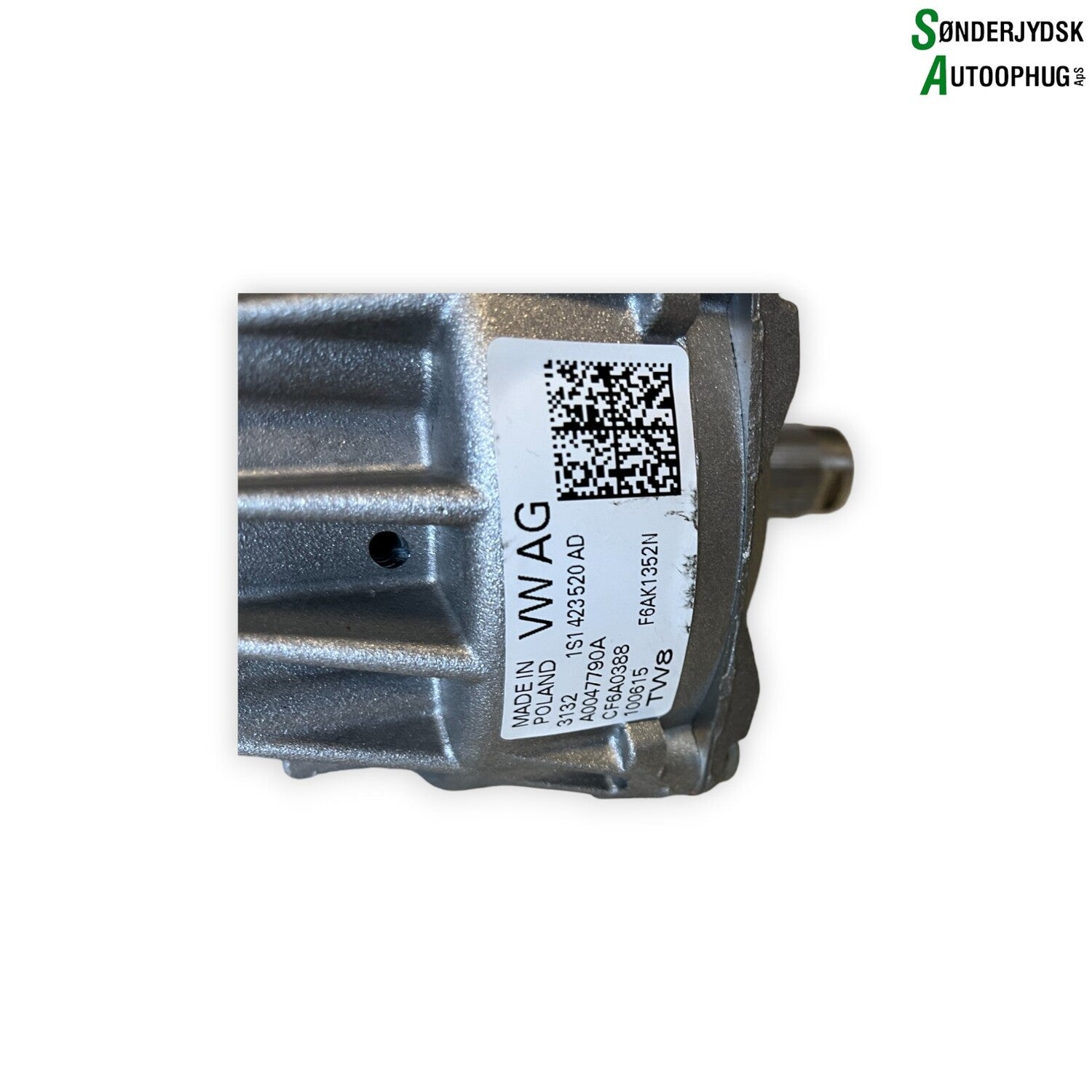 VW Up Ratstamme M/El-Servo Med OEM Nr. 1S1423520AN Fra VW Ophugger
