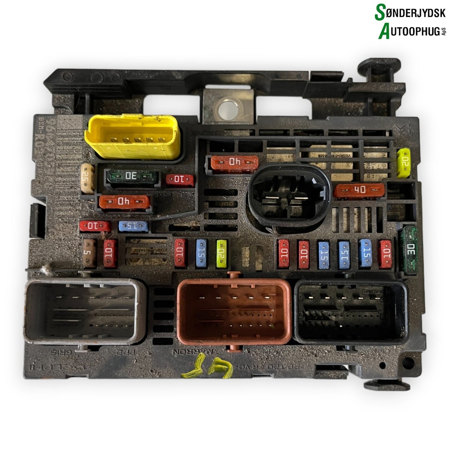 Citroen C5 Sikringsboks Med OEM Nr. 9664705980 Fra Citroen Ophugger
