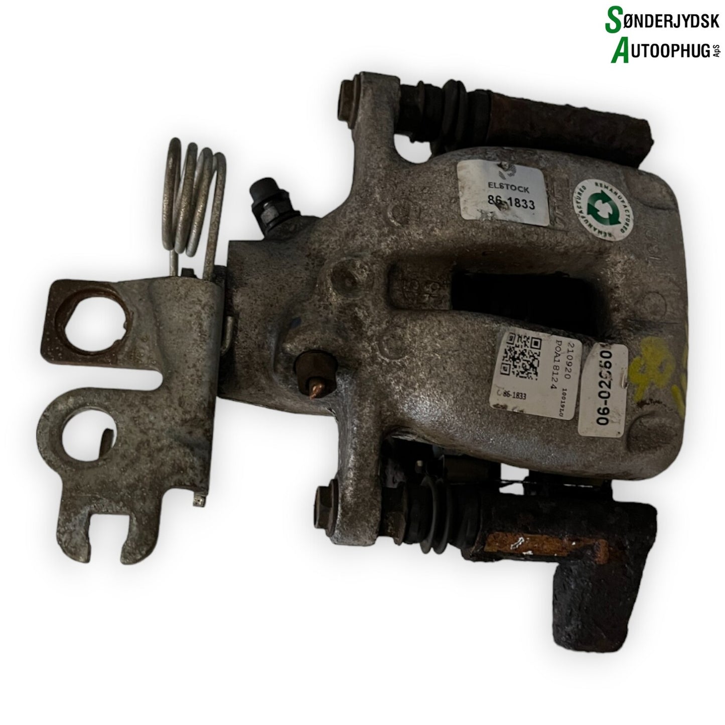 VW Caddy 2K Bremsekaliber Vb Med OEM Nr. 2K0615423B Fra VW Ophugger