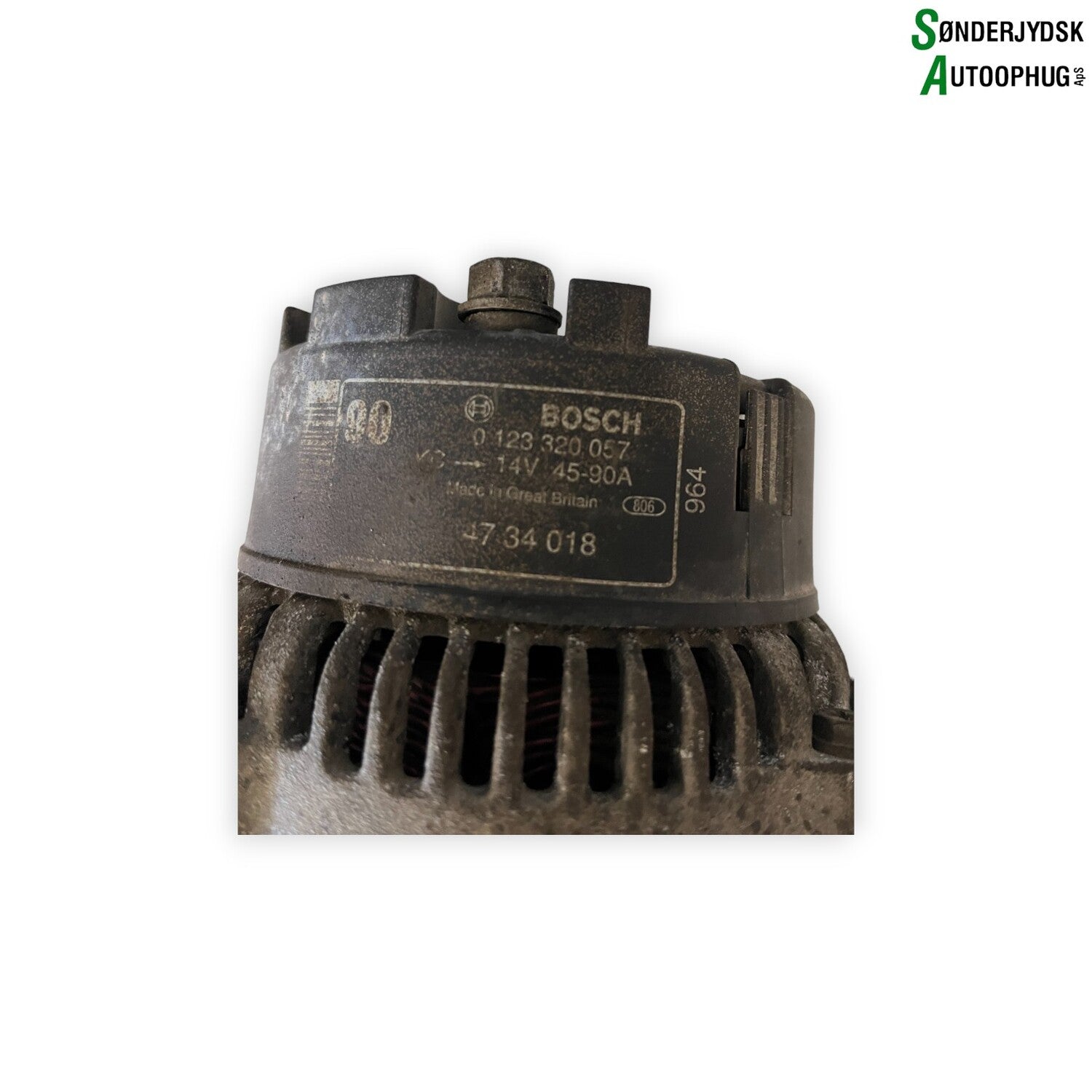 Saab Saab 9-3 Generator Med OEM Nr. 0123320057 Fra Saab Ophugger