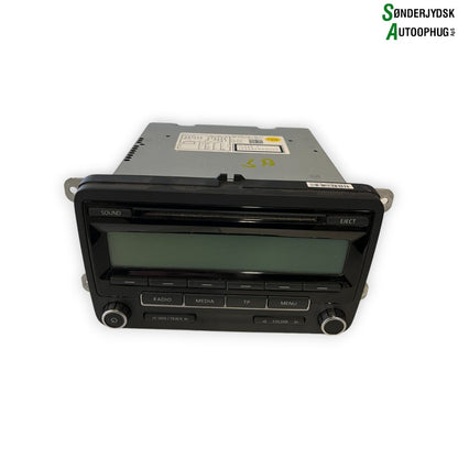 VW Golf 6 1K Radio M/Cd Med OEM Nr. 5M0035186AA Fra VW Ophugger