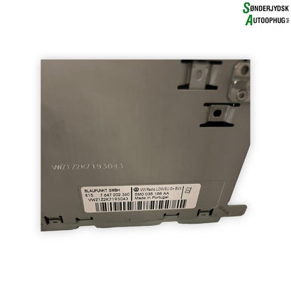 VW Golf 6 1K Radio M/Cd Med OEM Nr. 5M0035186AA Fra VW Ophugger