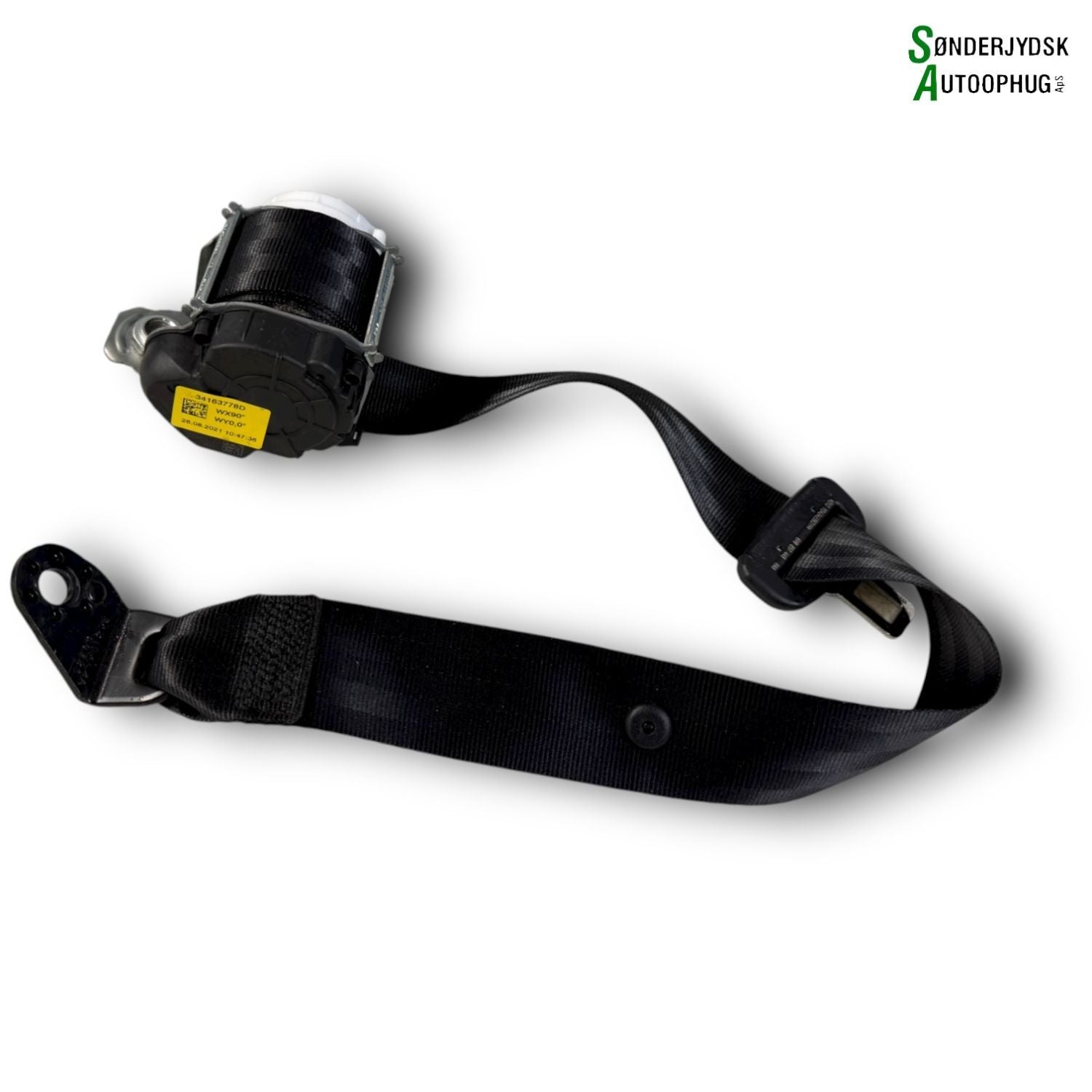 Skoda Fabia Sikkerhedsseler Bag Med OEM Nr. 6V0857448 Fra Skoda Ophugger