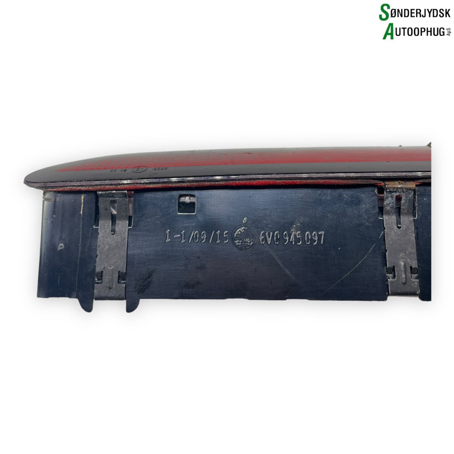 Skoda Fabia Bremselys Med OEM Nr. 6V0945097 Fra Skoda Ophugger