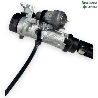 Skoda Fabia Låsesæt  Med OEM Nr. 107905855AJ Fra Skoda Ophugger